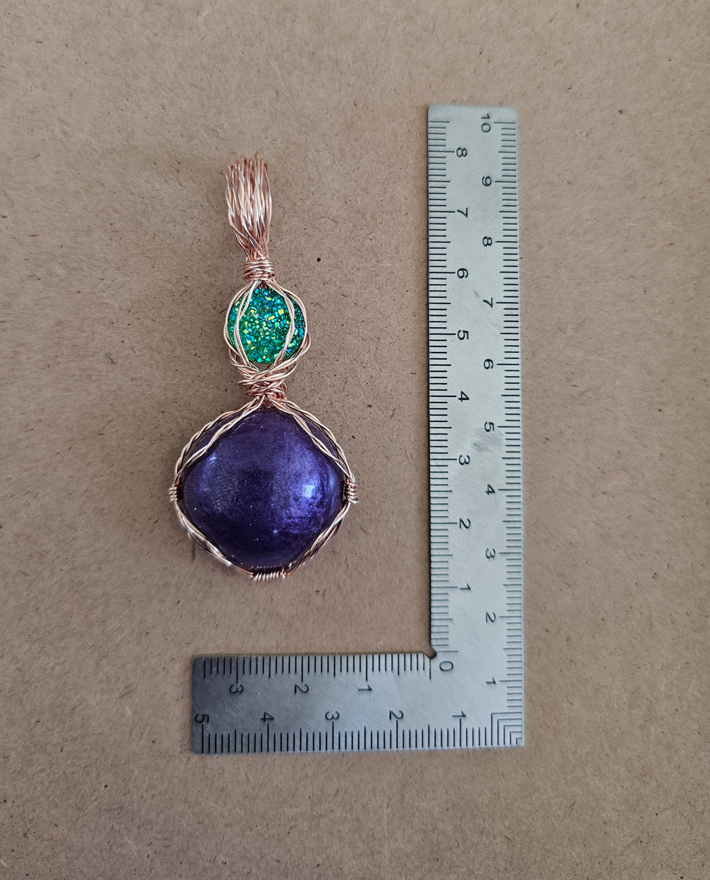 Malachite and blue kyanite