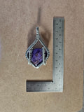 Charoite pendant