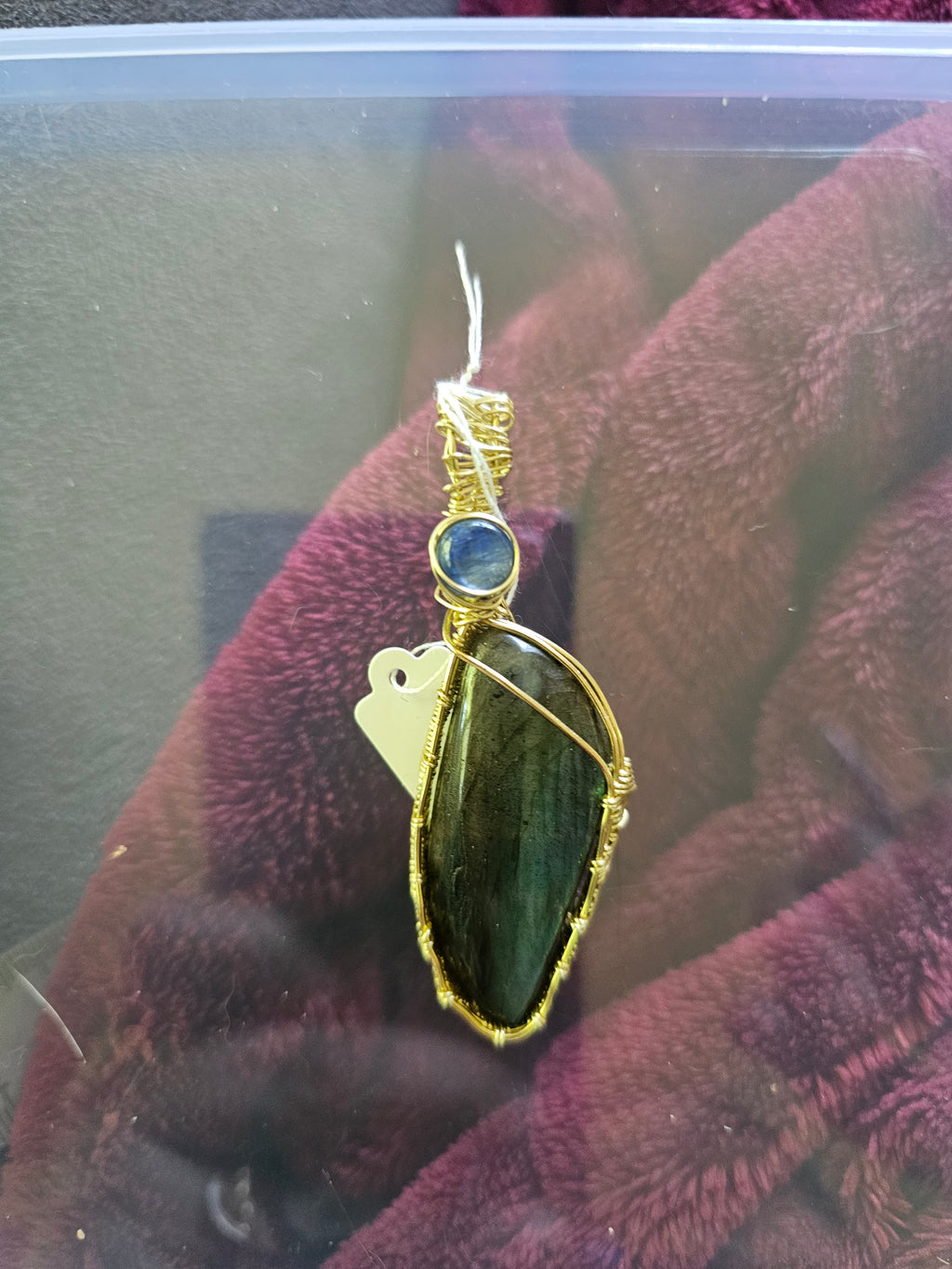 Labradorite and kyanite