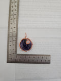 Charoite and Moonstone Pendant