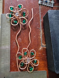 Green Hairpins (2)