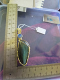 Labradorite and kyanite