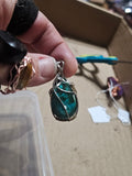 Malachite pendant